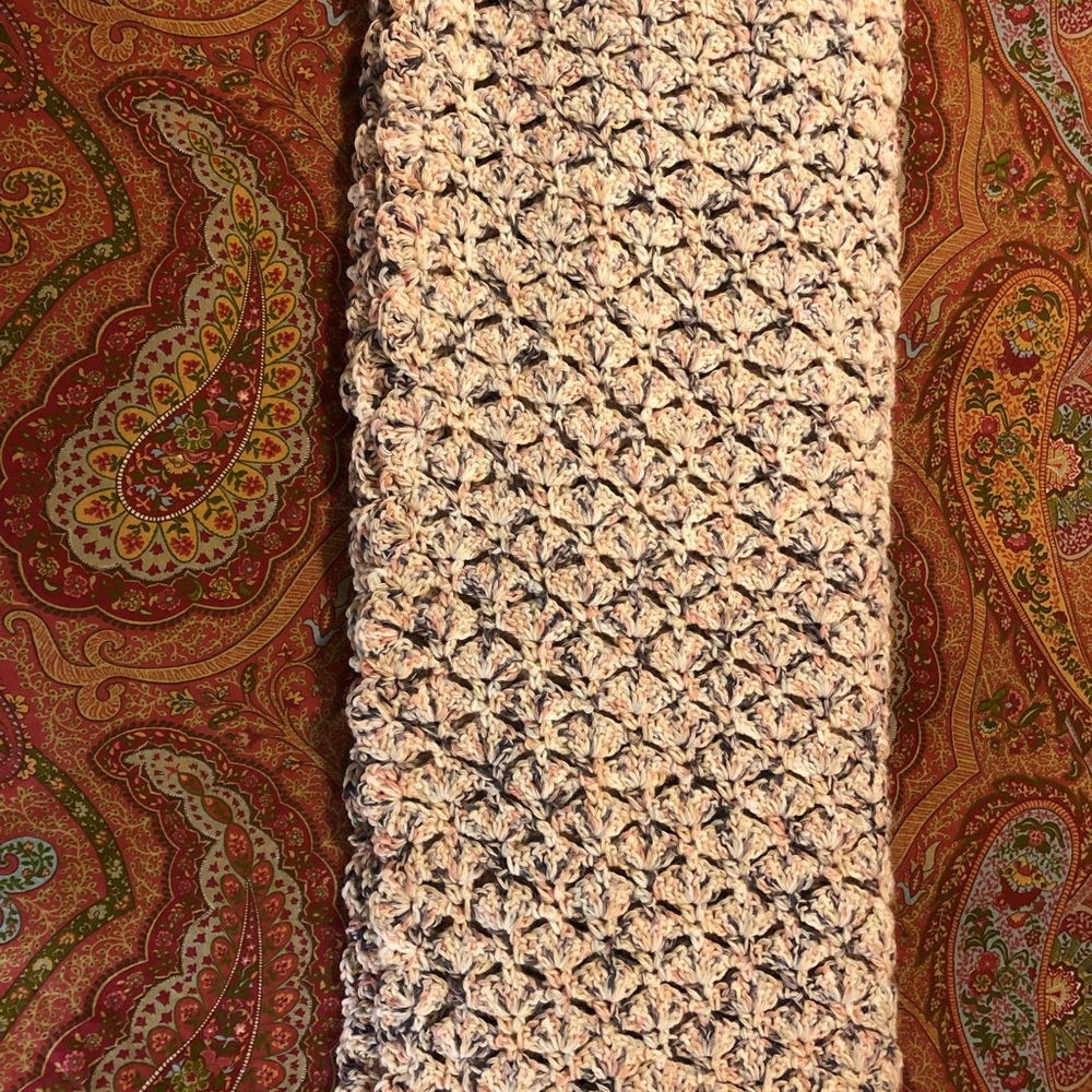 Crochet blanket Shell Stitch